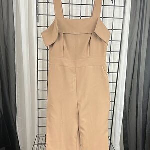 Elegant Tan Jumpsuit From New York and Company EUC
NWOT